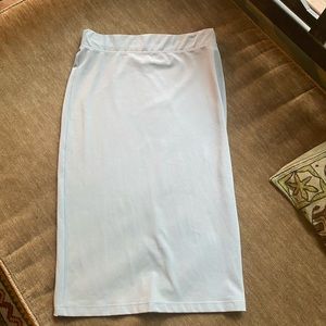 🔥(4 for 25) LnA grey stretch M pencil shirt